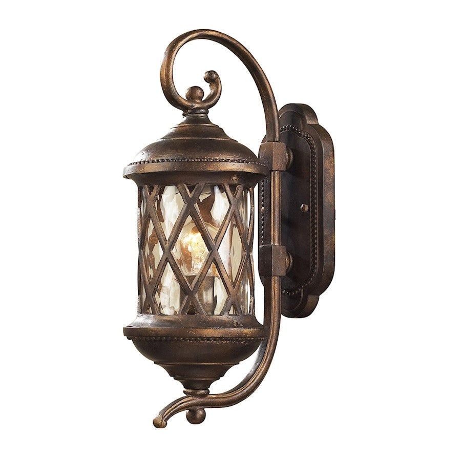 ELK Lighting Barrington Gate 1-Light Outdoor Wall, Hazelnut - 42030-1