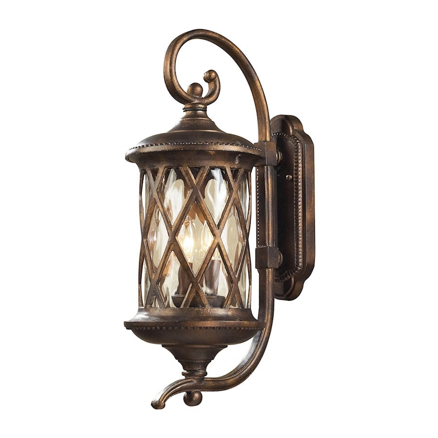 ELK Lighting Barrington Gate 2-Light Outdoor Wall, Hazelnut - 42031-2