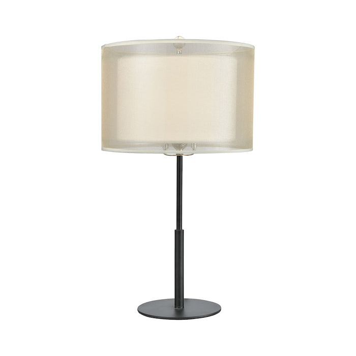 ELK Lighting Ashland Table Lamp, Matte Black - 46264-1