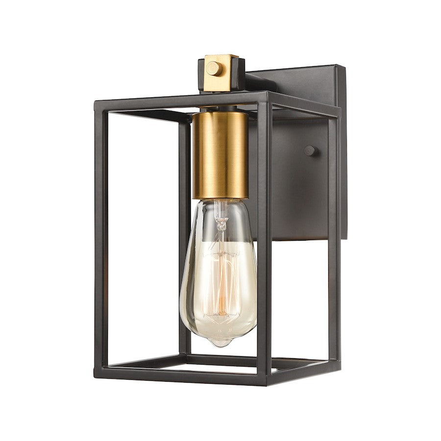 ELK Lighting Cloe 1-Light Vanity Light, Matte Black - 46630-1