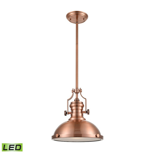 ELK Lighting Chadwick 1-Light 13" Pendant, Antique Copper, LED - 66144-1-LED