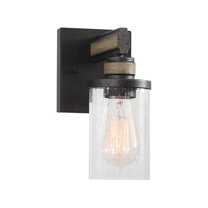 ELK Lighting Beaufort 1-Light Vanity Light, Iron/Graywood/Seedy - 89152-1