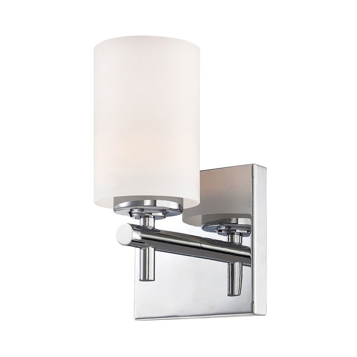 ELK Lighting Barro 1-Light Vanity Lamp, Chrome/White Opal Glass - BV6031-10-15