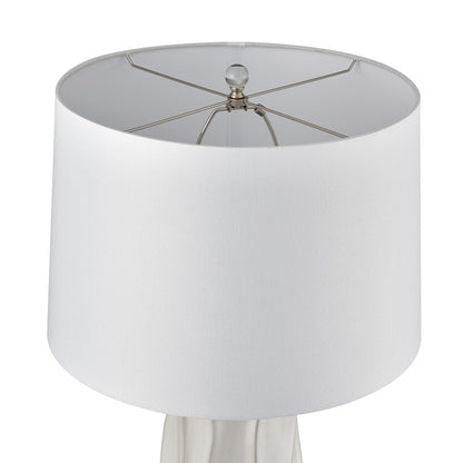 Parker 37.5'' Table Lamp, Set of 2, White/White