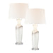 Elk Lighting Abilene 1 Light Table Lamp, Set of 2, White/White - S0019-8041-S2