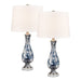 Elk Lighting Cordelia Sound 30'' Table Lamp Set of 2, Blue/White - S0019-9475-S2
