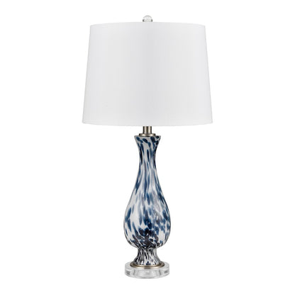 Cordelia Sound 30'' Table Lamp Set of 2, Blue/White