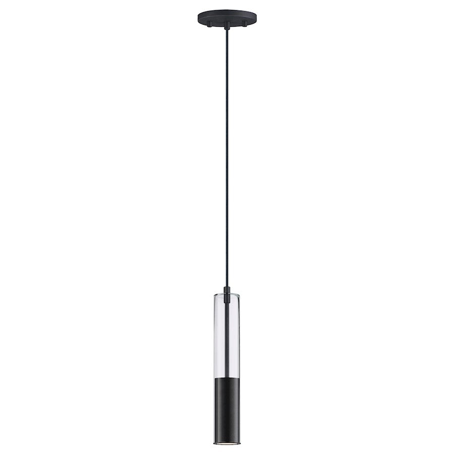 ET2 Lighting Torch LED 1-Light Pendant, Black - E11000-24BK