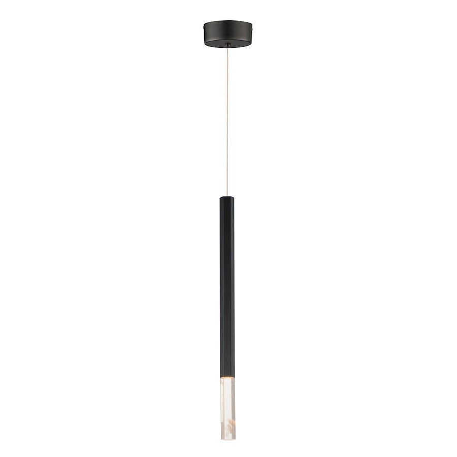 ET2 Lighting Diaphane LED 1-Light 24" Pendant, Black - E11022-95BK