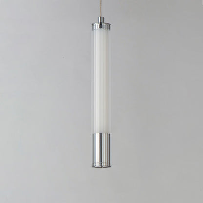 1 Light LED Pendant, Chrome