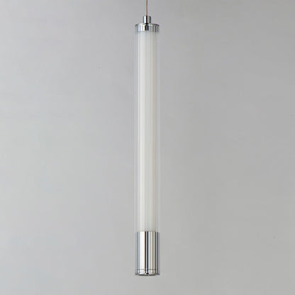 1 Light LED Pendant, Chrome