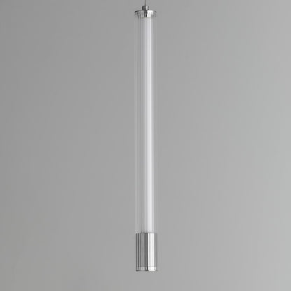 1 Light LED Pendant, Chrome