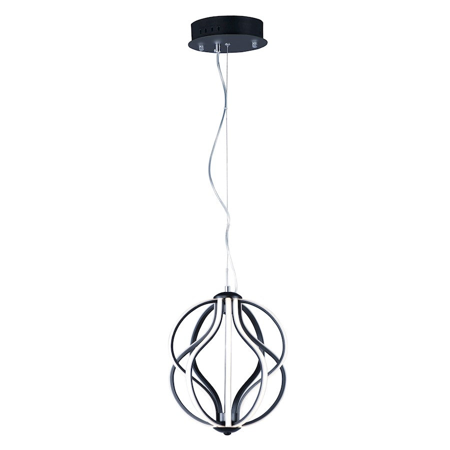 LED Pendant, Black