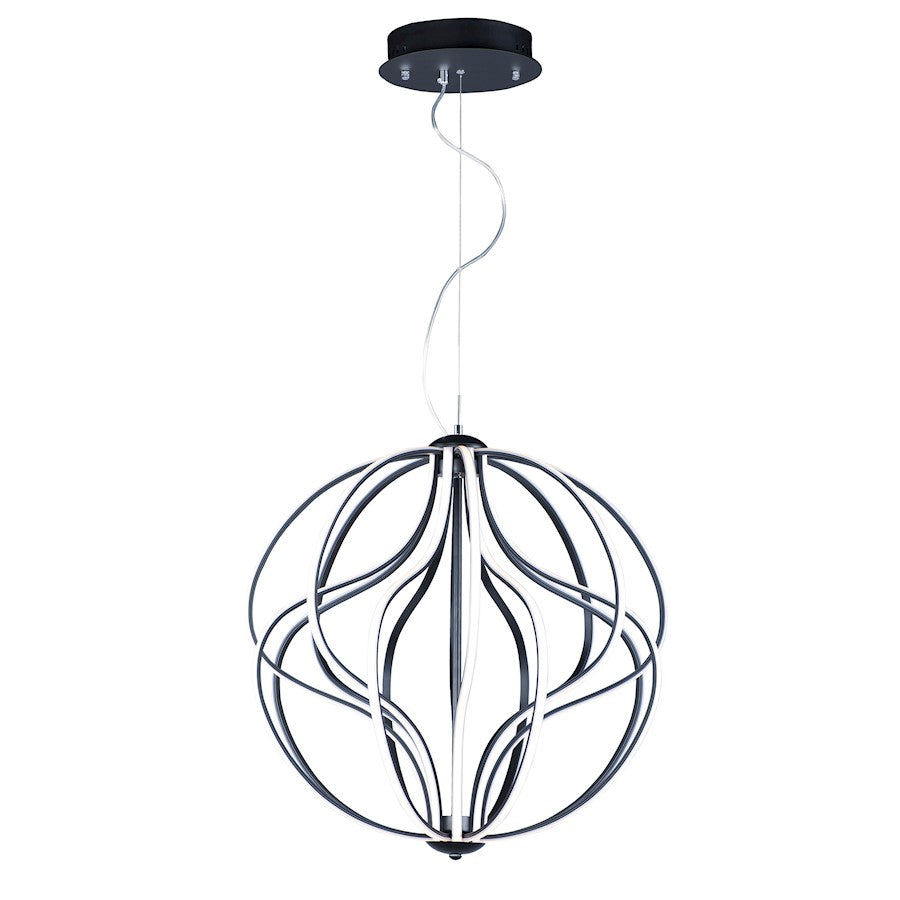 LED Pendant, Black