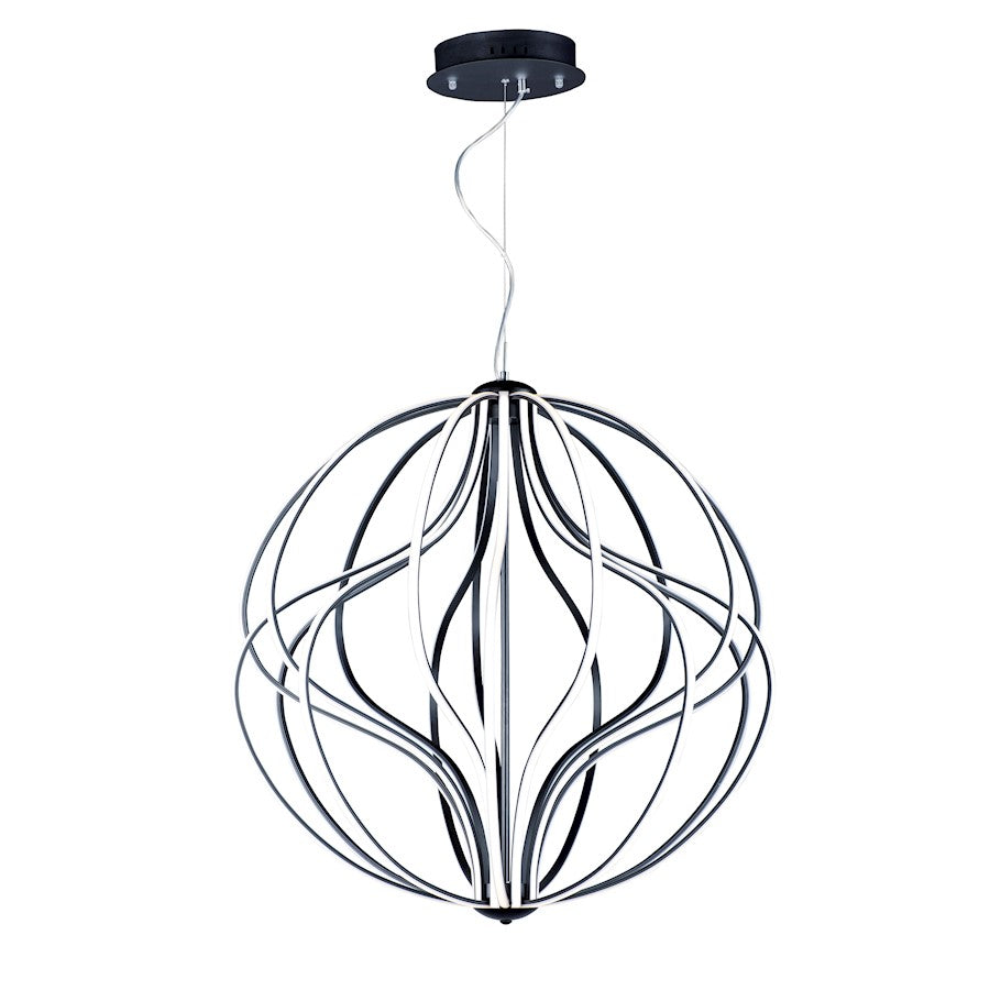 LED Pendant, Black