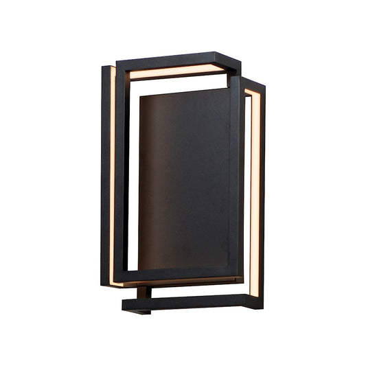 ET2 Lighting Penrose 1 Light Wall Sconce, Black - E21269-BK