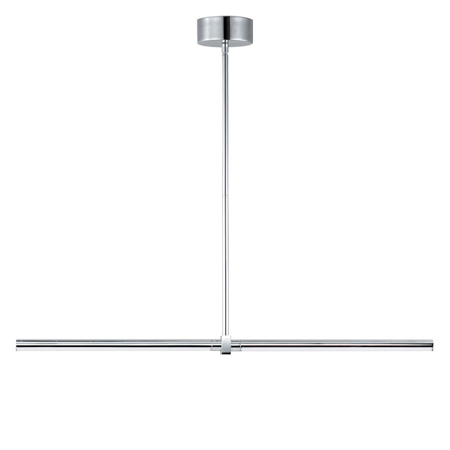 ET2 Lighting Dorian 2 Light Linear Pendant, Polished Chrome - E21355-PC