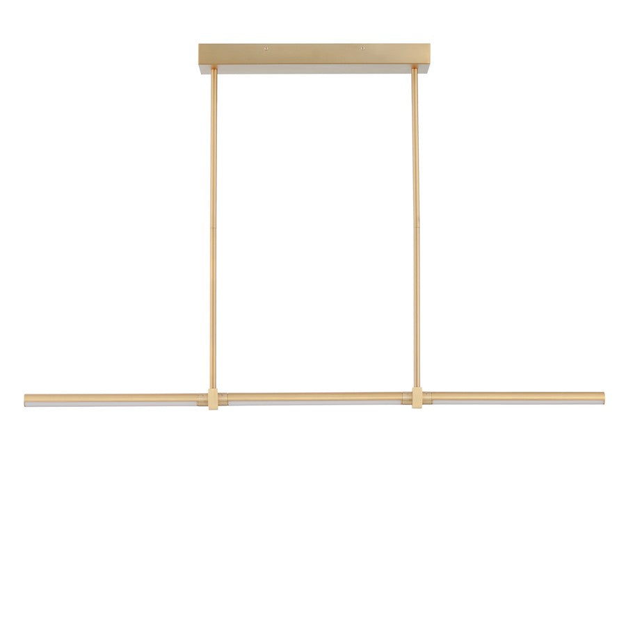 ET2 Lighting Dorian 3 Light Linear Pendant, Gold - E21357-GLD