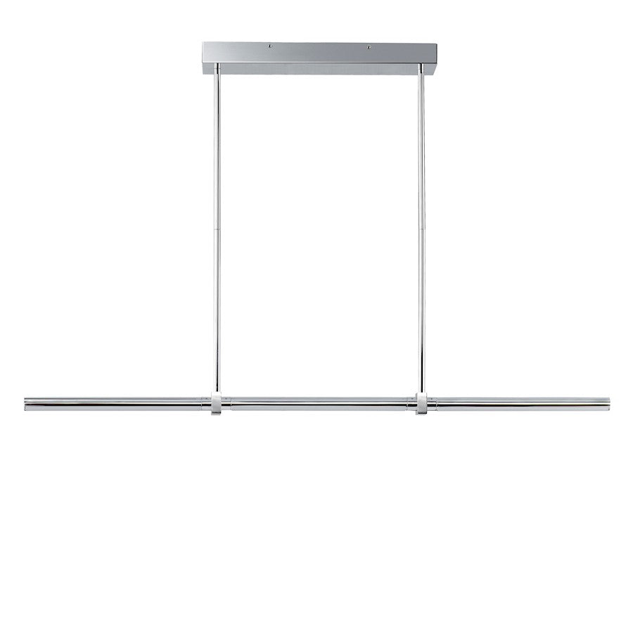 ET2 Lighting Dorian 3 Light Linear Pendant, Polished Chrome - E21357-PC