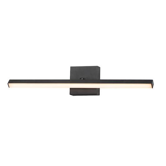 ET2 Lighting Hover 1-Light 24" Wall Sconce, Black - E21372-BK