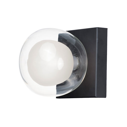 Pod LED Wall Sconce, Black