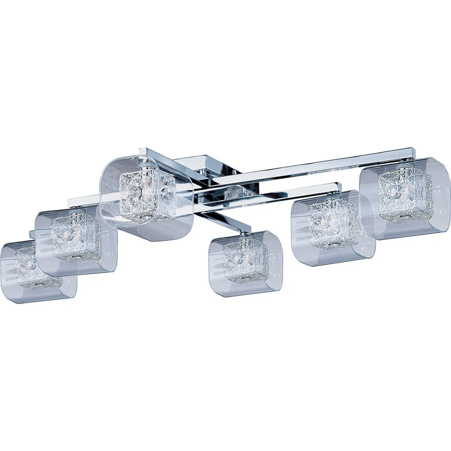 ET2 Lighting Gem 6-Light Flush Mount