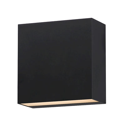 ET2 Lighting Cubed 2 Light Outdoor Wall Mount, Black - E23224-BK