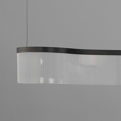 1 Light 59" LED Pendant, Black