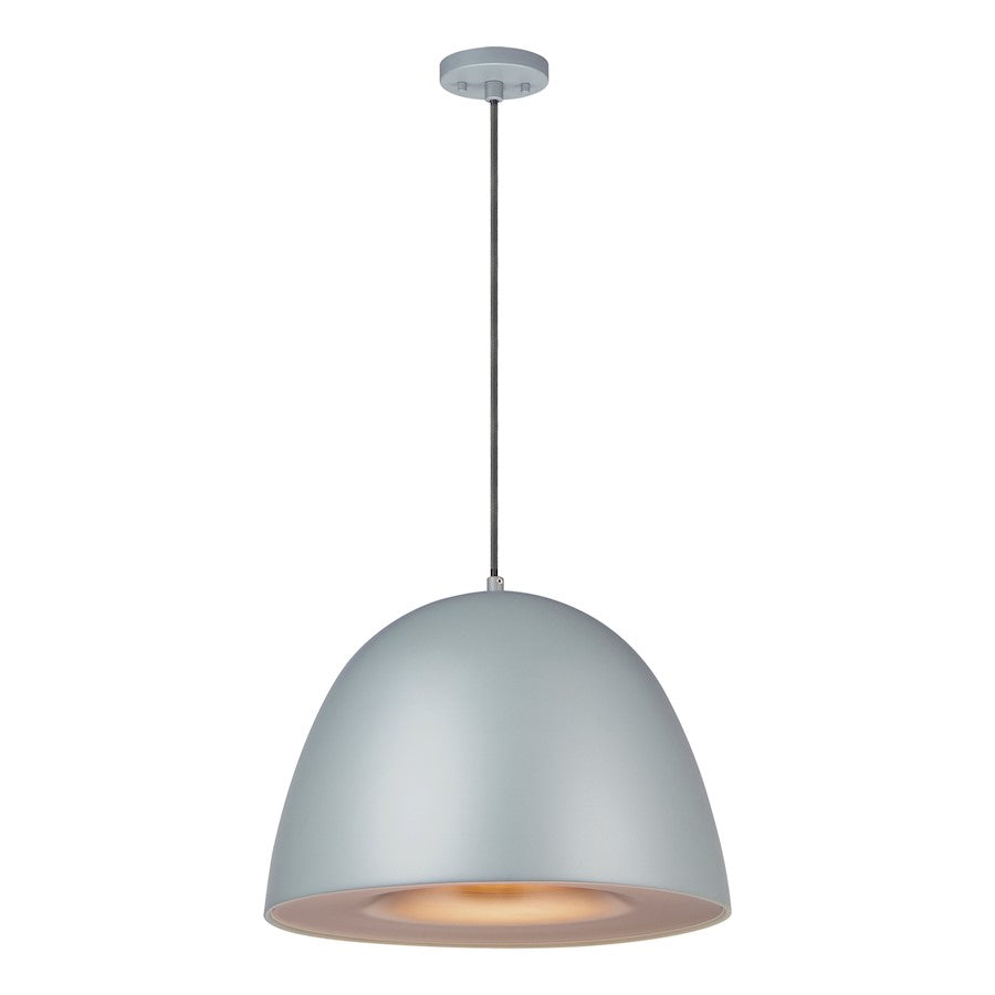 ET2 Lighting Fungo 1 Light 15.75" Pendant, Dark Grey/Coffee - E24914-DGCOF