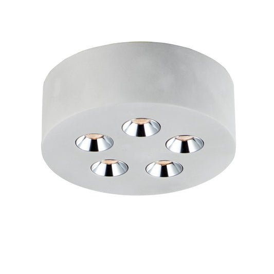 ET2 Lighting Peg 5-Light LED Flush Mount