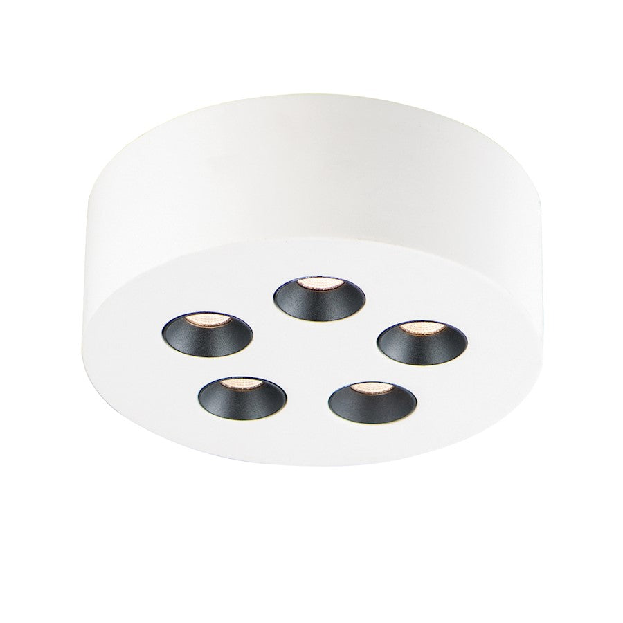 ET2 Lighting Peg 5-Light LED Flush Mount