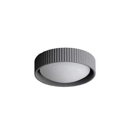 ET2 Lighting Souffle 1 Light 10" Flush Mount, Gray - E25050-GY