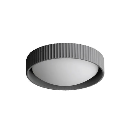 ET2 Lighting Souffle 1 Light 14" Flush Mount, Gray - E25051-GY