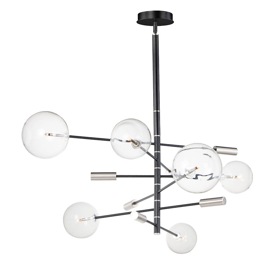 Global LED Chandelier, Black