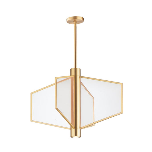 ET2 Lighting Telstar 26" Wide LED Pendant, Aged Brass - E25132-133NAB