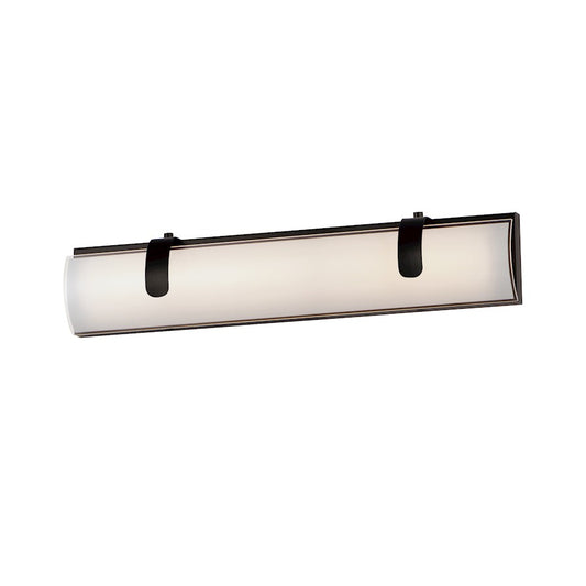 ET2 Lighting Clutch 22" LED 2-Light Bath Vanity, Black - E25133-92BK