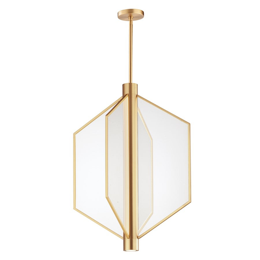 ET2 Lighting Telstar Large LED Pendant, Aged Brass - E25136-133NAB