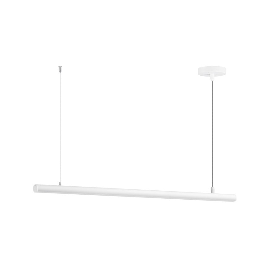 ET2 Lighting Continuum 1 Light 36" Linear Pendant, White/Frosted - E26003-90WT