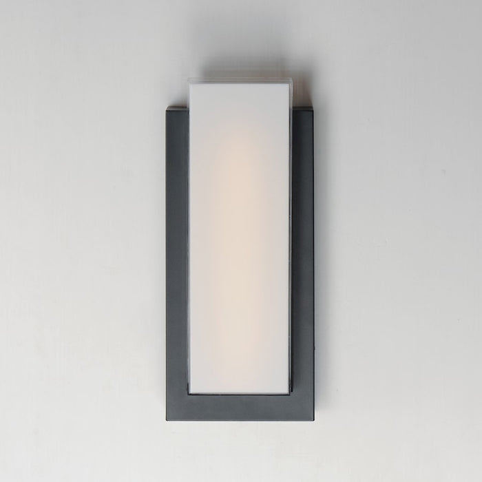 ET2 Lighting Tower LED 1 Light Outdoor Wall Sconce, Black/White