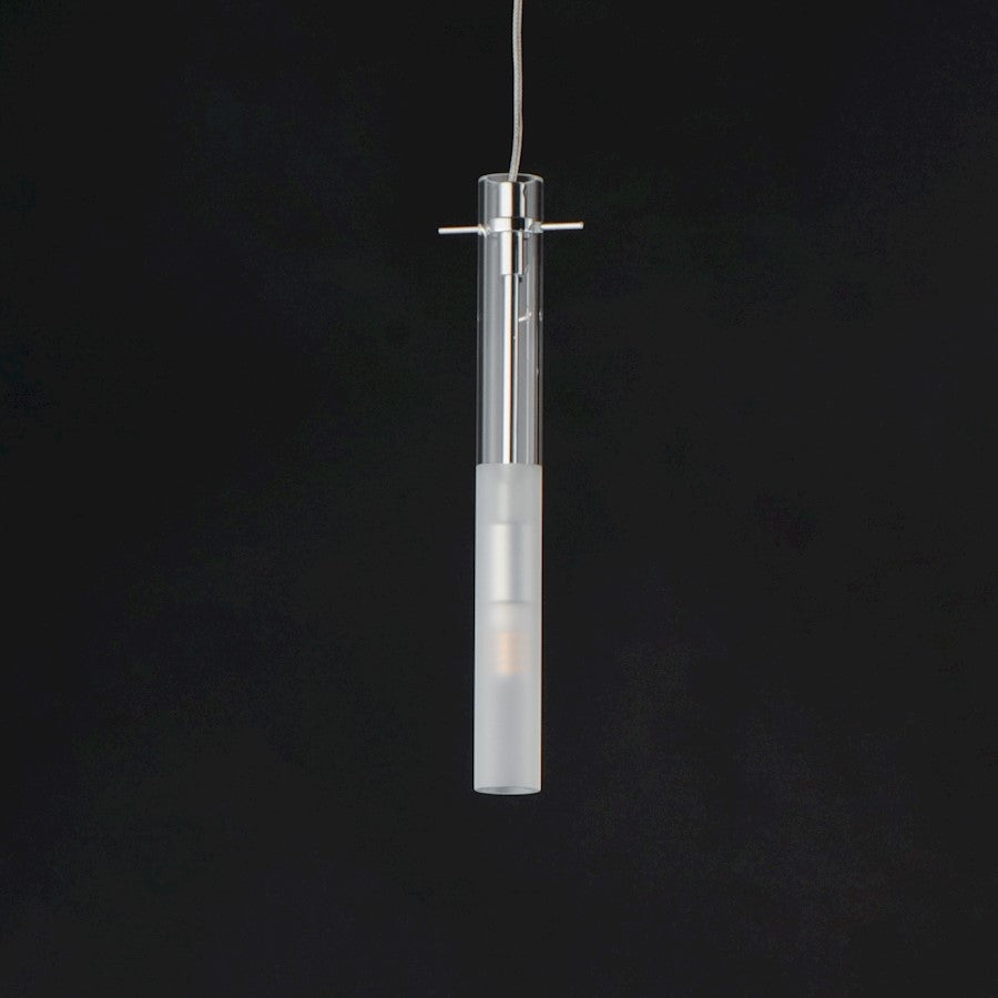 1 Light Pendant, Chrome