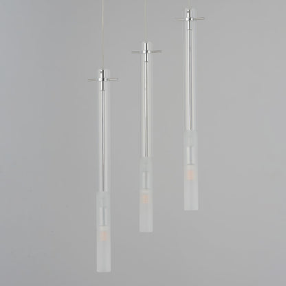 1 Light Pendant, Chrome