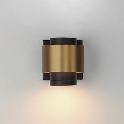 2 Light 5.25" LED Outdoor Wall Sconce