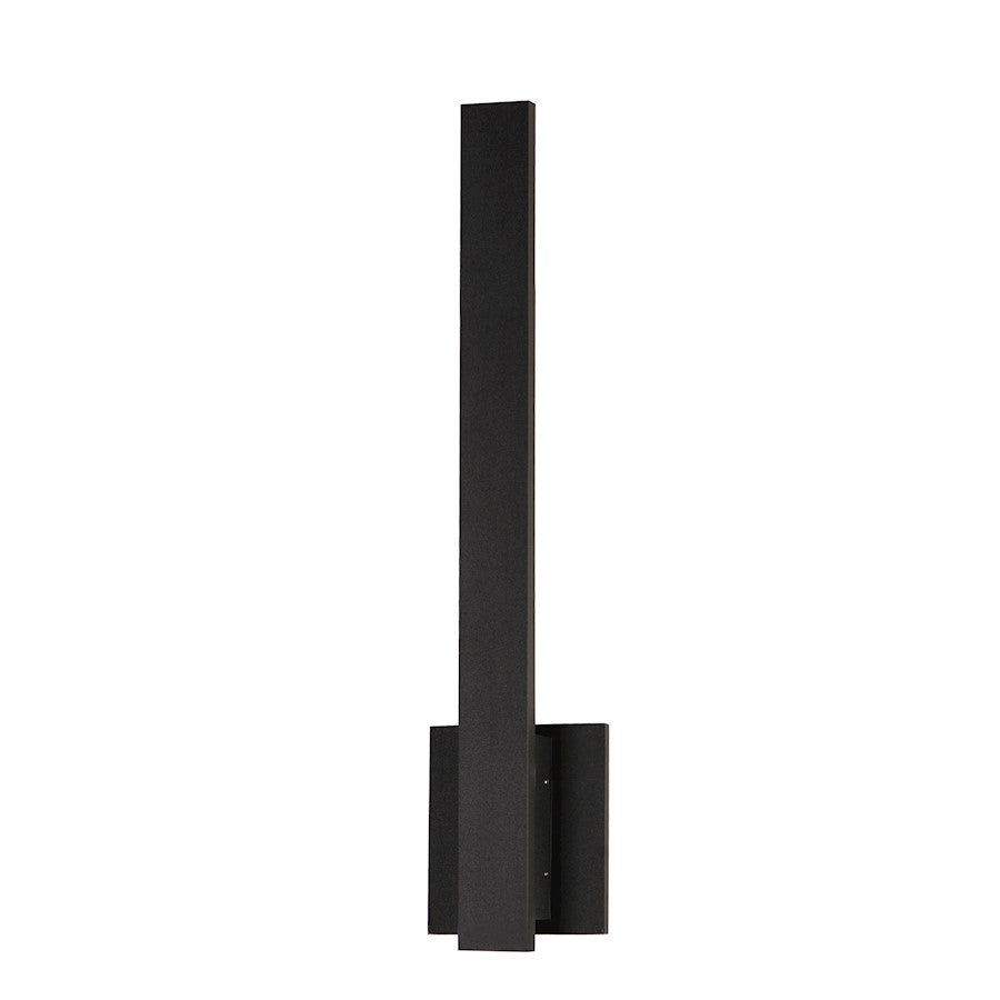 ET2 Lighting Alumilux Line 1 Light Outdoor Sconce 3000K, Black - E41342-BK