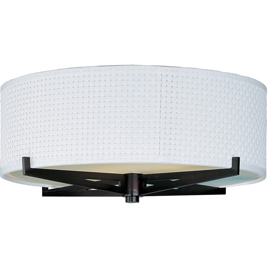 ET2 Lighting Elements 2-Light Incandescent Flush Mount, 16"