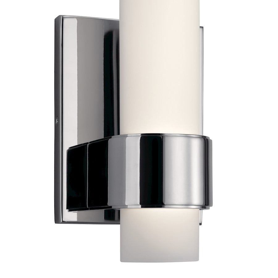 Izza 1 Light LED Wall Sconce, Etched Opal