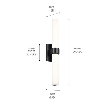 25.5" LED Linear Wall Sconce