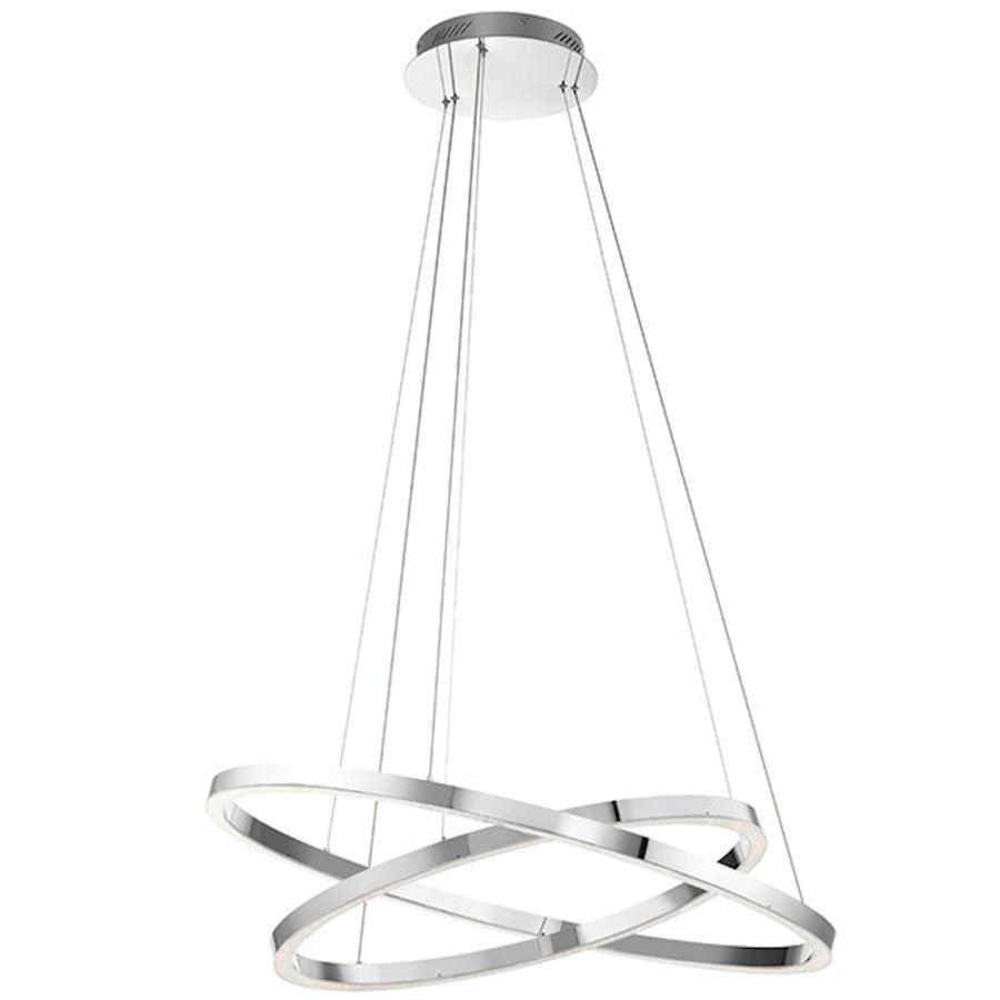 LED Pendant, Chrome