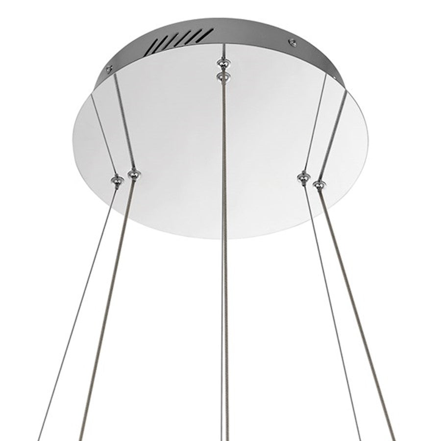 LED Pendant, Chrome