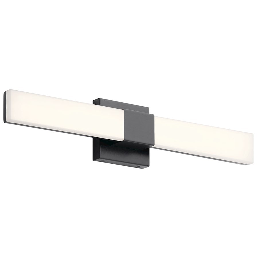 Elan Neltev 1 Light LED Wall Sconce Medium, Bronze/Polycarbonate/White - 83964