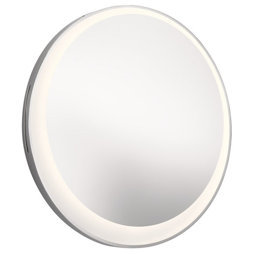 Elan Optice LED Mirror, Chrome/Mirror/Frosted/White Acrylic Sides - 84077